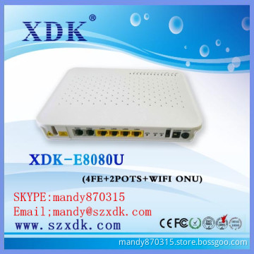gepon onu 4FE+2POTS+WIFI ONU GEPON WIFI ONU